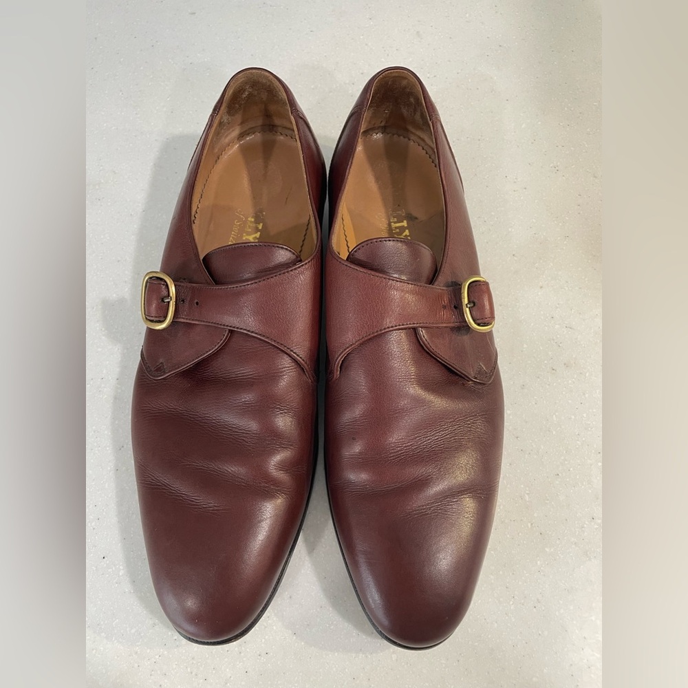 Bally of Switzerland Men's Brown Leather Loafers - Picture 2 of 5